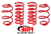 15-24 Ford Mustang BMR SP763R Performance Version Lowering Springs (Set Of 4) - Red